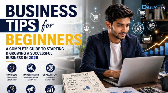 Business Tips for Beginners: A Complete Guide to Starting and Growing a Successful Business in 2026 how to start a business in 2026