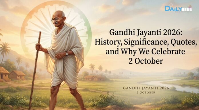 Gandhi Jayanti 2026: History, Significance, Quotes, and Why We Celebrate 2 October Gandhi Jayanti 2026: History, Significance & Quotes