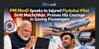 PM Modi Speaks to Injured Flydubai Pilot Smit Machchhar, Praises His Courage in Saving Passengers PM Modi Speaks to Injured Flydubai Pilot Smit Machchhar, Praises His Courage in Saving Passengers